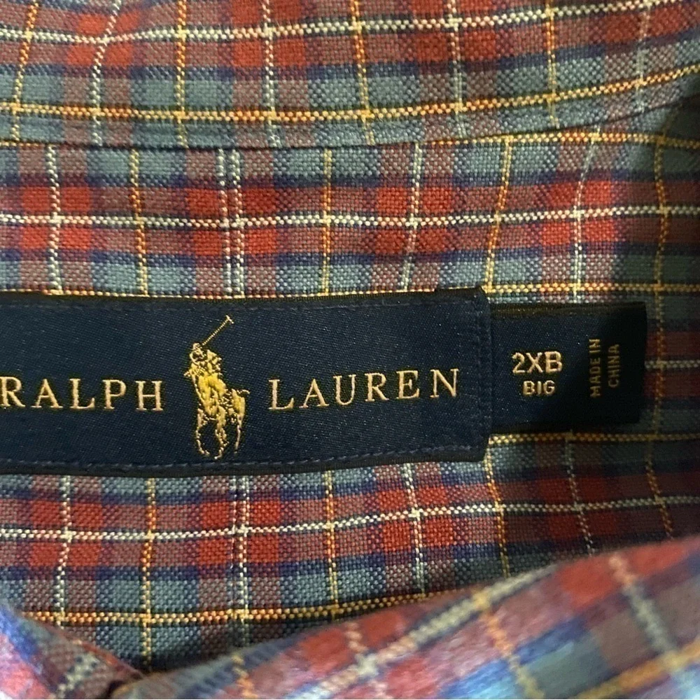 Really Clean Polo By Ralph Lauren Button Down Size 2XB Big